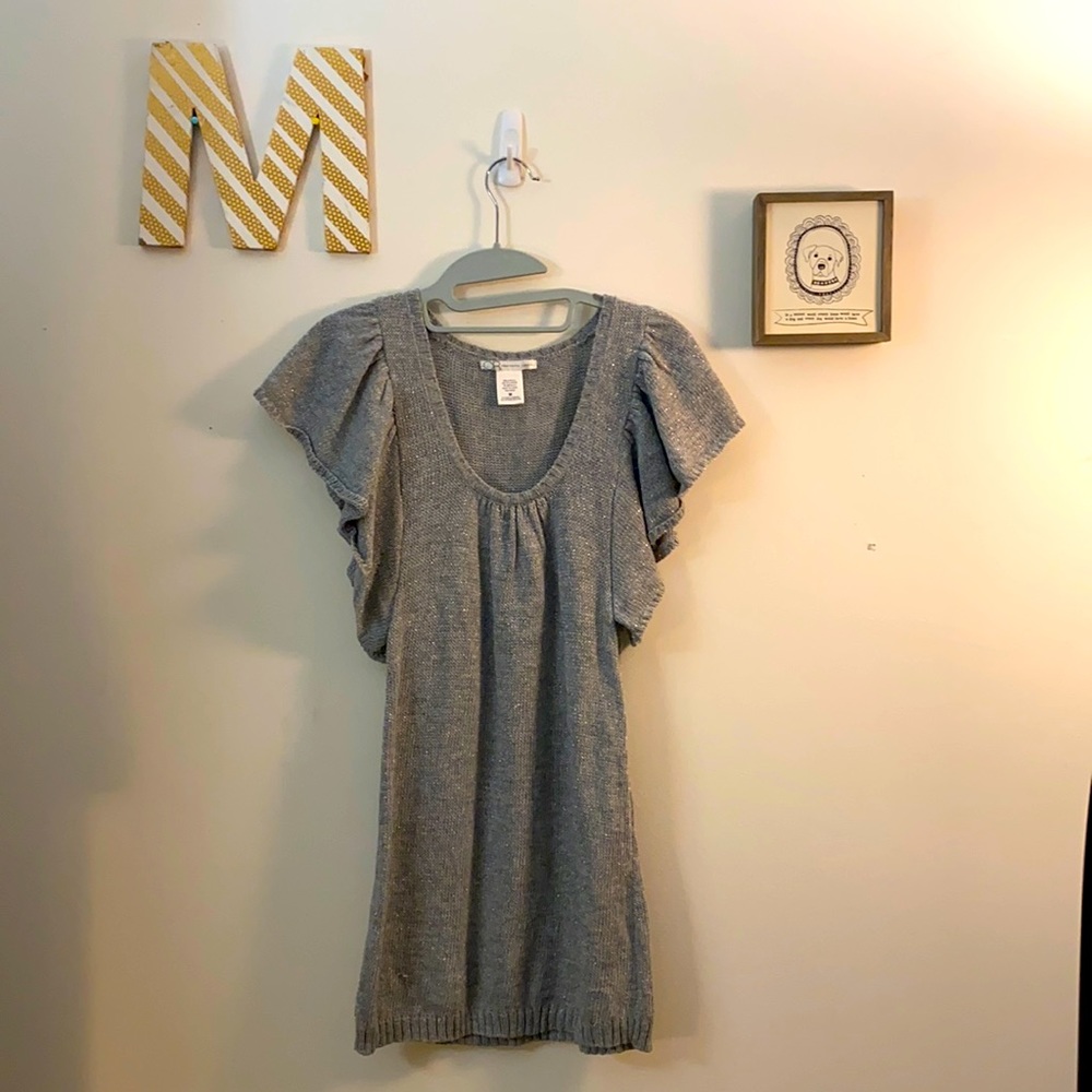 Charlotte Rue. Sz:med grey sweater dress